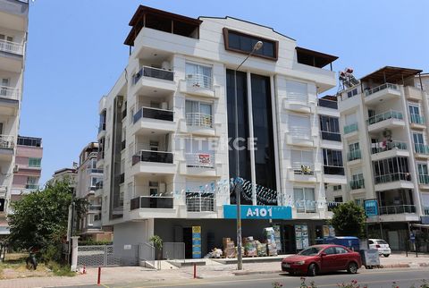 Apartamento en la calle Boğacay en Konyaaltı Hurma, Antalya. El apartamento en venta en el barrio Hurma, Konyaaltı, Antalya, está ubicado en un complejo boutique con un solo bloque y 10 apartamentos, con piscina. AYT-04259 Features: - Balcony - Furni...