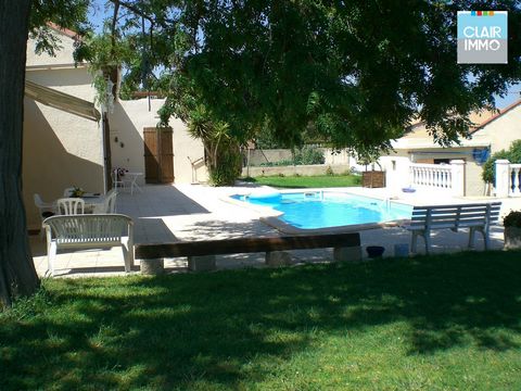 Superbe villa avec appartement T3, piscine et terrain (Martigues)