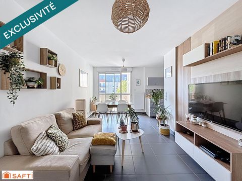 Très bel appartement 3 pièces avec balcon et parking en sous-sol