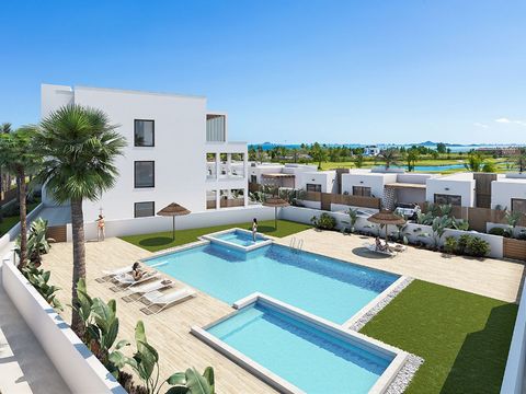 Descripción del objeto: Maravillosos áticos en un campo de golf que constan de una superficie construida de unas 179 m² - 181 m² (diferentes modelos, incluyendo terrazas) con 3 dormitorios, 2 baños (1 en-suite), 1 salón/comedor con cocina, 1 terraza ...