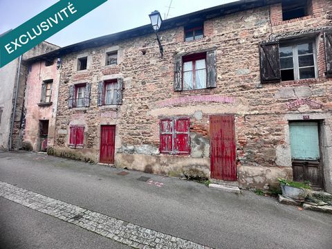 Maison en pierre de village à restaurer complètement