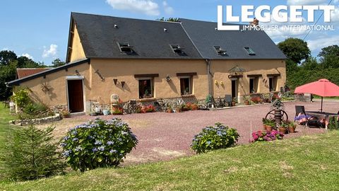 A22924JCO50 - This detached character house is in immaculate order. It is situated at the end of a no-through road, not overlooked, with wide open views across the countryside, in the village of Gorges, between La Haye du Puits (11 km) and Périers (9...