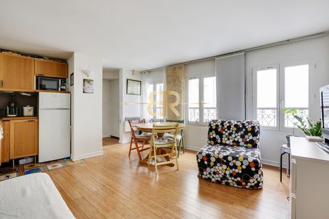 Perfectly located in the heart of the capital, a stone's throw from the Opéra Garnier and the famous Galeries Lafayette, in a well-kept building dating from the nineteenth century, located on the 3rd floor without elevator, BR Immobilier is pleased t...