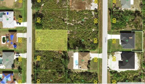 Short Sale. No HOA, deed restrictions or CDDs!!! Don't wait until demand exceeds supply!!. This great Residential Single Family Home zoned lot in beautiful Port Charlotte is just waiting for you!! This is nearly a quarter of an acre of the sunny Flor...