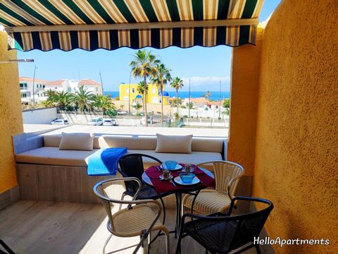 Nice and modern Vacation Home Rentat in Playa de La Arena, Puerto Santiago. The Vacation Home Rentat consists of a small bedroom with a double bed, a bathroom, modern and well equipped kitchenette and living room with dining and living area. It also ...