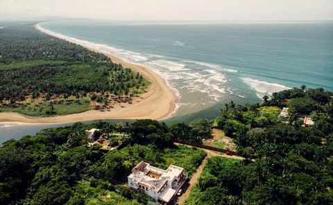 Villa Michel Celeste For Sale Platanitos This exceptional Villa is located on a peninsula between the tropical forest and the beach in Platanitos. The property is comprised on two lots which together offer 1767 square meters of living space. Both pro...