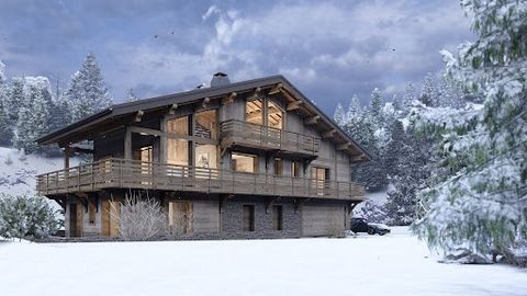 Discover this exceptional construction project ideally located near the center of the Megève ski resort. This contemporary chalet offers approximately 226 m² spread over 3 levels, providing a generous and comfortable space to fully enjoy your mountai...
