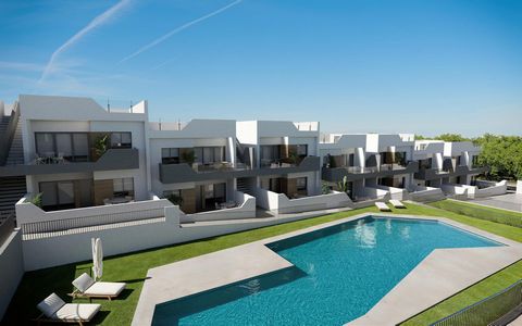 . NEW BUILD BUNGALOW APARTMENTS IN SAN MIGUEL DE SALINAS New Build residential complex of bungalows in San Miguel del Salinas. Residential consist of bungalow apartments with 2 and 3 bedrooms, on ground floor with a private garden or top floor with a...