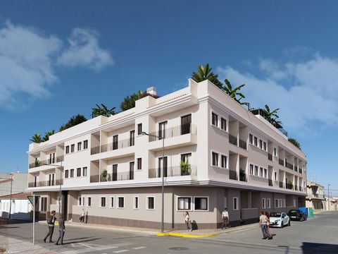. NEW BUILD RESIDENTIAL IN ALGORFA New Build residential of 41 stylish apartments and penthouses in Algorfa. Residential consist of 1, 2, and 3-bedroom apartments, with 1 or 2 bathrooms, open plan kitchen with the lounge area, fitted wardrobes. Moder...