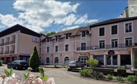 Dpt Vosges (88), à vendre CONTREXEVILLE immeuble + Ancien HOTEL RESTAURANT à rénover ou à découper