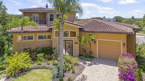 Experience the ultimate in beachside living with this stunning home situated on a high dune at the end of a cul-de-sac in the highly desirable Ponce Inlet, Florida. Boasting 4 bedrooms, 5 bathrooms, and 5, 539 sq ft of living space, this home also fe...