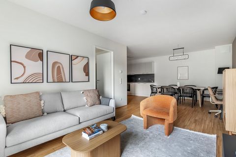 Discover the best of Vienna, with this two-bedroom 20th district - Brigittenau apartment with balcony views over the city. It’ll be easy to simply show up and start living in this fashionably furnished apartment with its fully-equipped kitchen, beaut...