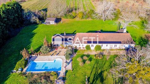 Superbe longère avec gîte et piscine - Bergerac