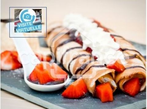 Finistère Sud (29), à vendre Crêperie glacier Brasserie bar avec vue mer