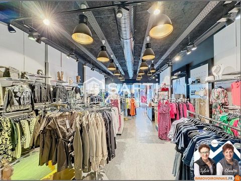 Droit au bail, rue commerçante au centre ville Voiron