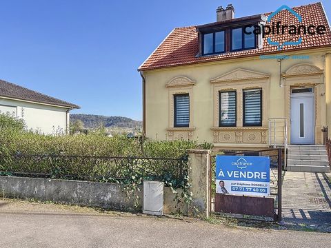 À VENDRE MAISON INDIVIDUELLE AVEC BEAU TERRAIN FORBACH