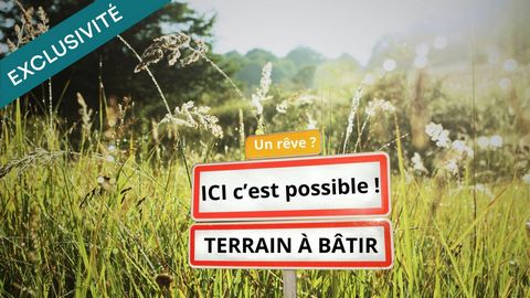 Terrain constructible à 15 mn de Vichy