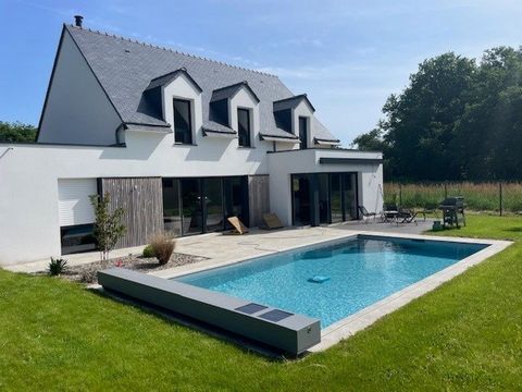 villa contemporaine tout confort avec piscine