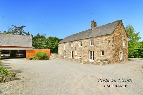 Dpt (35), à vendre maison de caractère en pierre 8 Pièces / 6 chambres