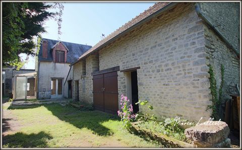 Maison à vendre 4 pièces ASCOUX (45), maison en pierre, 126m² au sol, 3chambres, véranda, atelier, garage, jardin clos 1700m²