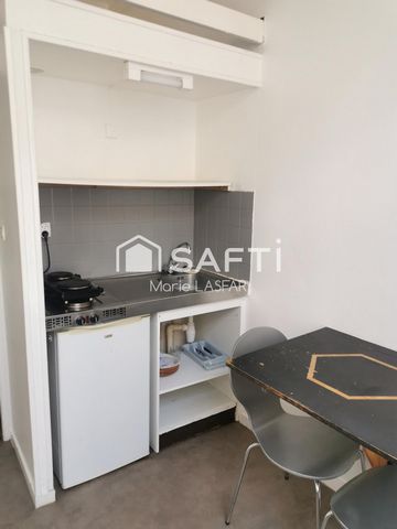 Appartement idéalement situé au cœur de Bordeaux. Studio vendu loué.