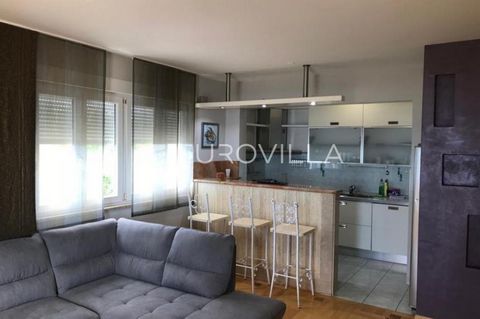 Split, Trstenik - spacious three-bedroom apartment first row to the sea with panoramic views available for long-term rent.The apartment is located on the upper floor of a smaller residential building, more precisely on the third floor. With a total a...