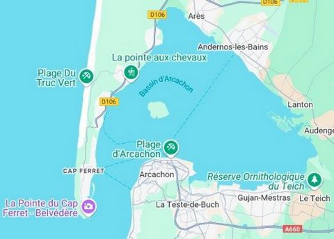 EXCLUSIVITÉ – TERRAIN D’EXCEPTION À LA POINTE DU CAP FERRET