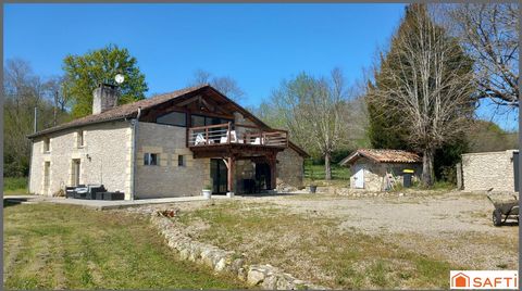 Maison pierre 180m2, 4 chambres sur parcelle 1hectare