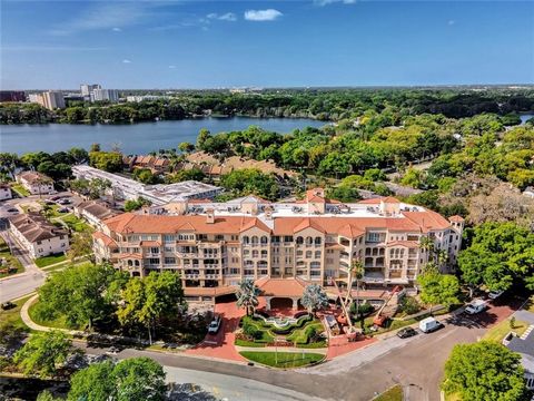 This stunning second-floor unit at The Renaissance at Lake Ivanhoe sits in a highly desired location with beautiful views of Lake Ivanhoe and the booming Orlando skyline. The elevator takes you directly to your private residence to allow total securi...