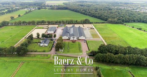 On the edge of a stream in the northeast of the Netherlands, in the basin of the Wasperveense Aa to be precise, is this Cor Kalfsbeek-designed equestrian accommodation located, fully equipped with all necessary amenities. The beautiful architecture f...