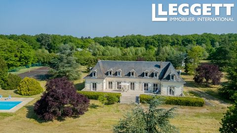 A13214 - Peace and tranquility abound at this countryside retreat - whether you're seeking a private family home with plenty of space for visitors, or a hospitality business (gite, events etc). The property comes with 109 hectares of land, including ...