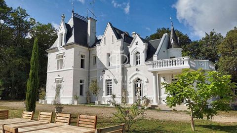 Beautifully refurbished 5 bedroom, 19th Century French Chateau with outbuildings, nestling in 75.5 acres of glorious land with gardens, pool, woodland and lake, enjoying far reaching countryside views from its peaceful location near Loches. This beau...