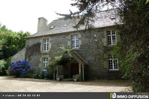 Fiche N°Id-LGB155962 : Taule, sector Residential area, Manor house at the end of the 16th century of about 180 m2 comprising 8 room(s) including 4 bedroom(s) + Garden of 3555 m2 - View: Garden - Construction Pierres de pays - Ancillary equipment: gar...