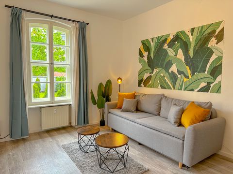 Welcome to a historic, newly renovated, modern and comfortable pearl in Nuremberg-Schwabach, offering everything for a perfect short or long-term stayfor up to 5 people: * 2 comfortable box-spring beds (180x200cm & 100x200cm) in 2 separate bedrooms &...