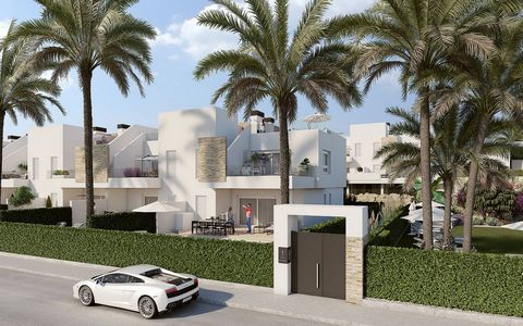 Apartments in La Finca Golf, Algorfa, Alicante An exclusive residential complex with 24 apartments on the ground floor with a garden or upstairs with a solarium. The houses are distributed in two blocks of two floors each. They have 2 bedrooms, 2 bat...