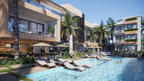 MAREA RESIDENCES/n/rIt is a residential tourism project located in the most attractive area of Playa Nueva Romana. MAREA RESIDENCES is developed on an area of 2,820.70 m² of which 38% is occupied in construction. This private tourist complex is proje...