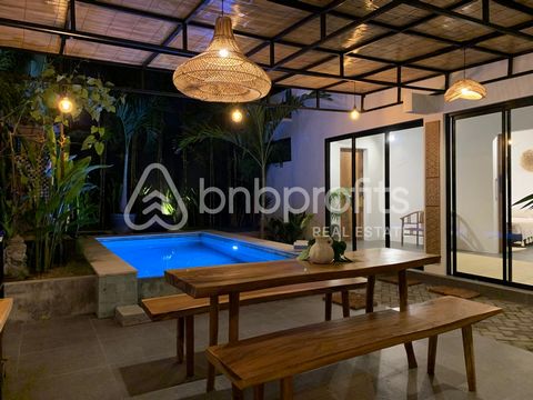 Close to Top Attractions: Atlas Beach Club and Body Factory Bali Price at USD 168,000 until 2043 (negotiable) Welcome to a slice of paradise in the heart of Bali’s sought-after Canggu – Berawa area! This stunning, fully furnished villa, built in 2024...