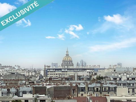 Paris 15 - vue Tour EIFFEL - MONTMARTRE - INVALIDES, 66 m², 2 CH, terrasse 5,5 m²
