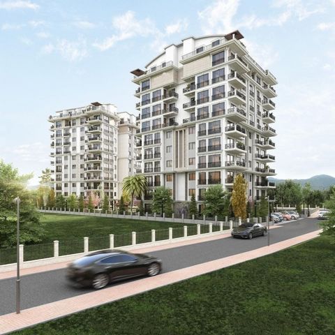 These Sophisticated Apartments are For Sale in the Centre of Alanya, which is the perfect location. Close to bars, shops, and restaurants, it's a highly convenient place to live, work, and play!  The castle hill separates two beaches in Alanya, Keyku...
