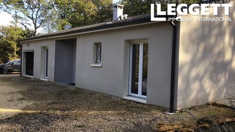 A10438 - This house built in 2016 consists of three bedrooms, a new and fully equipped kitchen, a beautiful living room with pellet stove and air conditioning, a new bathroom, a separate toilet, a laundry room, a garage and an attractive tiled terrac...