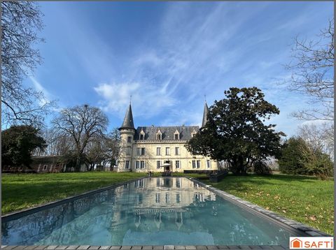 "Nouveau prix" Château du XIXème entre Bordeaux et Saint Emilion
