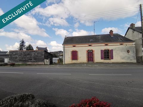 Maison 4 chambres à fort potentiel sur grand terrain à l’entrée de Cossé-lE_vivien