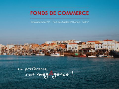 À SAISIR- Emplacement N°1 - Port des Sables d'Olonne Licence IV