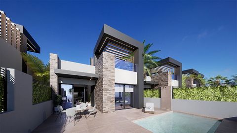 Descripción del objeto: Bonitos y modernos chalets que constan de una superficie construida de unos 125 m² - 137 m² (incluyendo terrazas) con 3 dormitorios, 2 baños (1 en-suite), 1 espacioso salón / comedor con cocina moderna, 1 galería y 1 solario (...