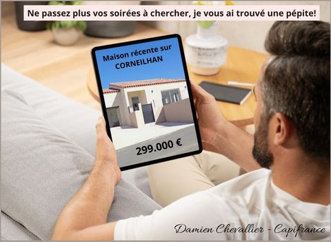 Maison à vendre 4 pièces CORNEILHAN (34)