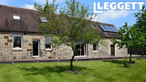 A36194LOK61 - This typical longère style property with plenty of garden space, has the added benefit of a large building and parking for several vehicles, so could be interesting for someone needing workspace/storage premises. Information about risks...