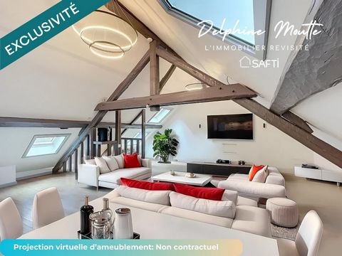 Grand T2 bis duplex avec stationnement et cave