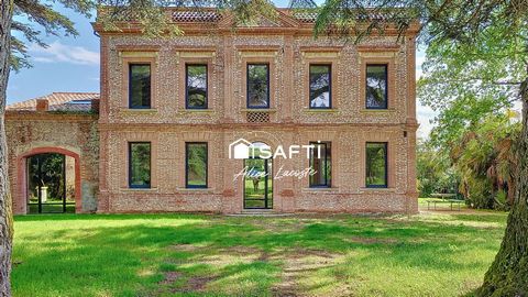 Maison de maître rénovée avec parc arboré à Beaumont-sur-Lèze