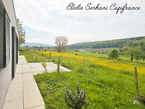 En Exclusivité maison passive et Atypique d'environ 224m2 sur une parcelle de 2500m2 à Villars-les-Blamont, proche Suisse