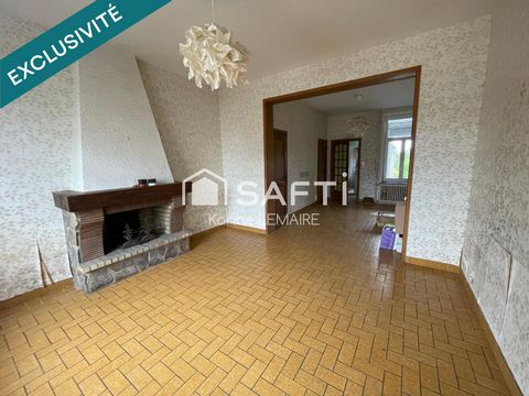 Maison semi individuelle par le garage